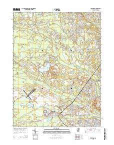 Lakehurst 2014 topographic map thumbnail