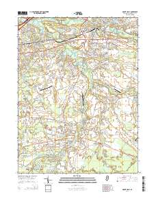 Mount Holly 2014 topographic map thumbnail