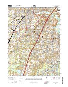 New Brunswick 2014 topographic map thumbnail