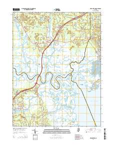 New Gretna 2014 topographic map thumbnail