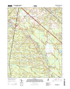 Newtonville 2014 topographic map thumbnail