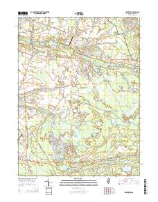 Pemberton 2014 topographic map thumbnail