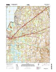 Penns Grove 2014 topographic map thumbnail