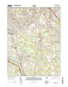 Pitman East 2014 topographic map thumbnail