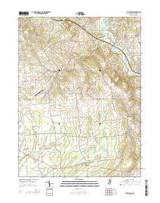 Pittstown 2014 topographic map thumbnail