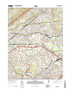 Plainfield 2014 topographic map thumbnail