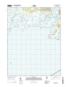 Port Norris 2014 topographic map thumbnail