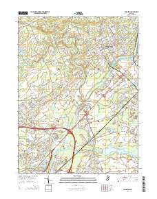 Princeton 2014 topographic map thumbnail