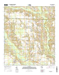 Alapaha 2014 topographic map thumbnail
