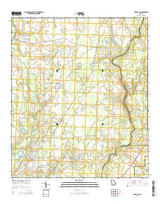 Albany NE 2014 topographic map thumbnail