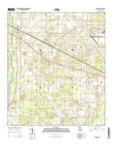 Brinson 2014 topographic map thumbnail