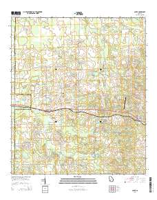 Acree 2014 topographic map thumbnail