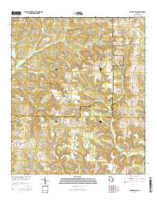 Benevolence 2014 topographic map thumbnail