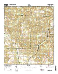 Andersonville 2014 topographic map thumbnail