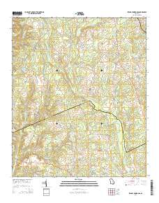 Irwins Crossroads 2014 topographic map thumbnail