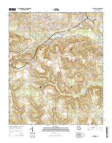 Hephzibah 2014 topographic map thumbnail