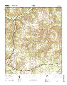 McBean 2014 topographic map thumbnail