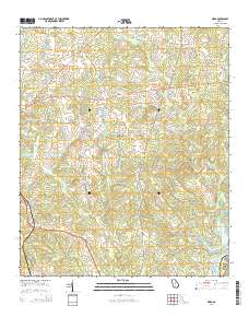 Meda 2014 topographic map thumbnail