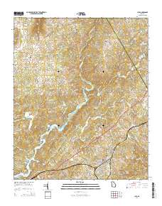 Lula 2014 topographic map thumbnail