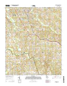 Jefferson 2014 topographic map thumbnail