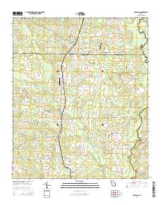 Haralson 2014 topographic map thumbnail