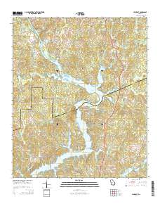 Hillcrest 2014 topographic map thumbnail