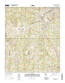Griffin South 2014 topographic map thumbnail