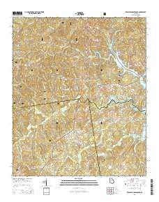 Resseaus Crossroads 2014 topographic map thumbnail