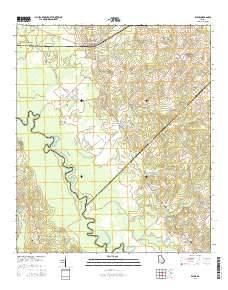 Rhine 2014 topographic map thumbnail