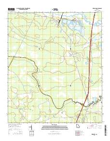 Riceboro 2014 topographic map thumbnail