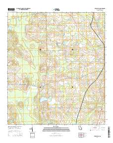 Pebble Hill 2014 topographic map thumbnail