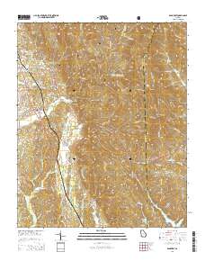 Ramhurst 2014 topographic map thumbnail