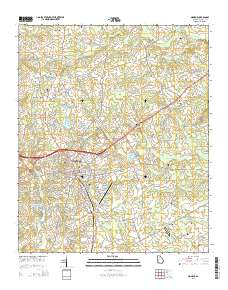 Monroe 2014 topographic map thumbnail