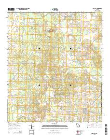 Sale City 2014 topographic map thumbnail