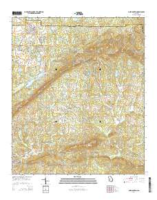 Pine Mountain 2014 topographic map thumbnail