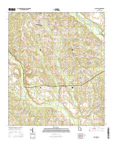 Oak Park 2014 topographic map thumbnail