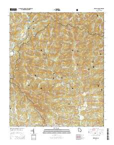 Neel Gap 2014 topographic map thumbnail