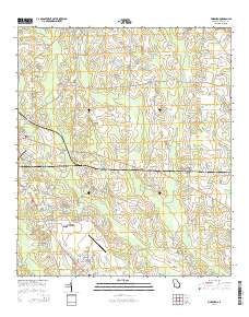 Pineboro 2014 topographic map thumbnail