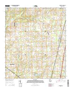Pinehurst 2014 topographic map thumbnail