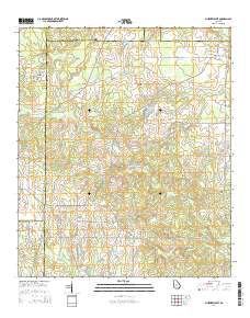 Pineview West 2014 topographic map thumbnail