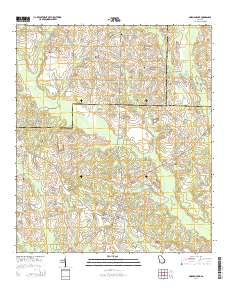 Norman Park 2014 topographic map thumbnail