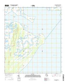 Raccoon Key 2014 topographic map thumbnail