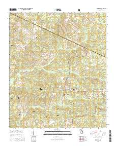 Penfield 2014 topographic map thumbnail