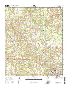 Sylvania North 2014 topographic map thumbnail