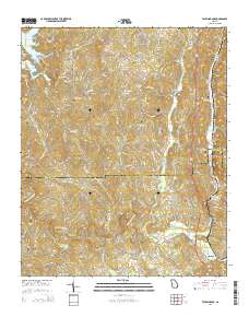 Talking Rock 2014 topographic map thumbnail