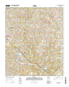 Snellville 2014 topographic map thumbnail