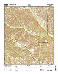 Tazewell South 2014 topographic map thumbnail
