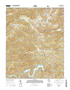 Tiger 2014 topographic map thumbnail