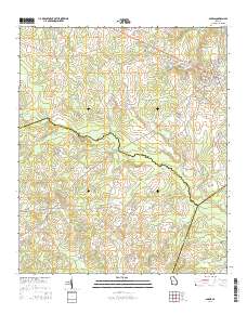 Sardis 2014 topographic map thumbnail