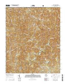 Satolah 2014 topographic map thumbnail